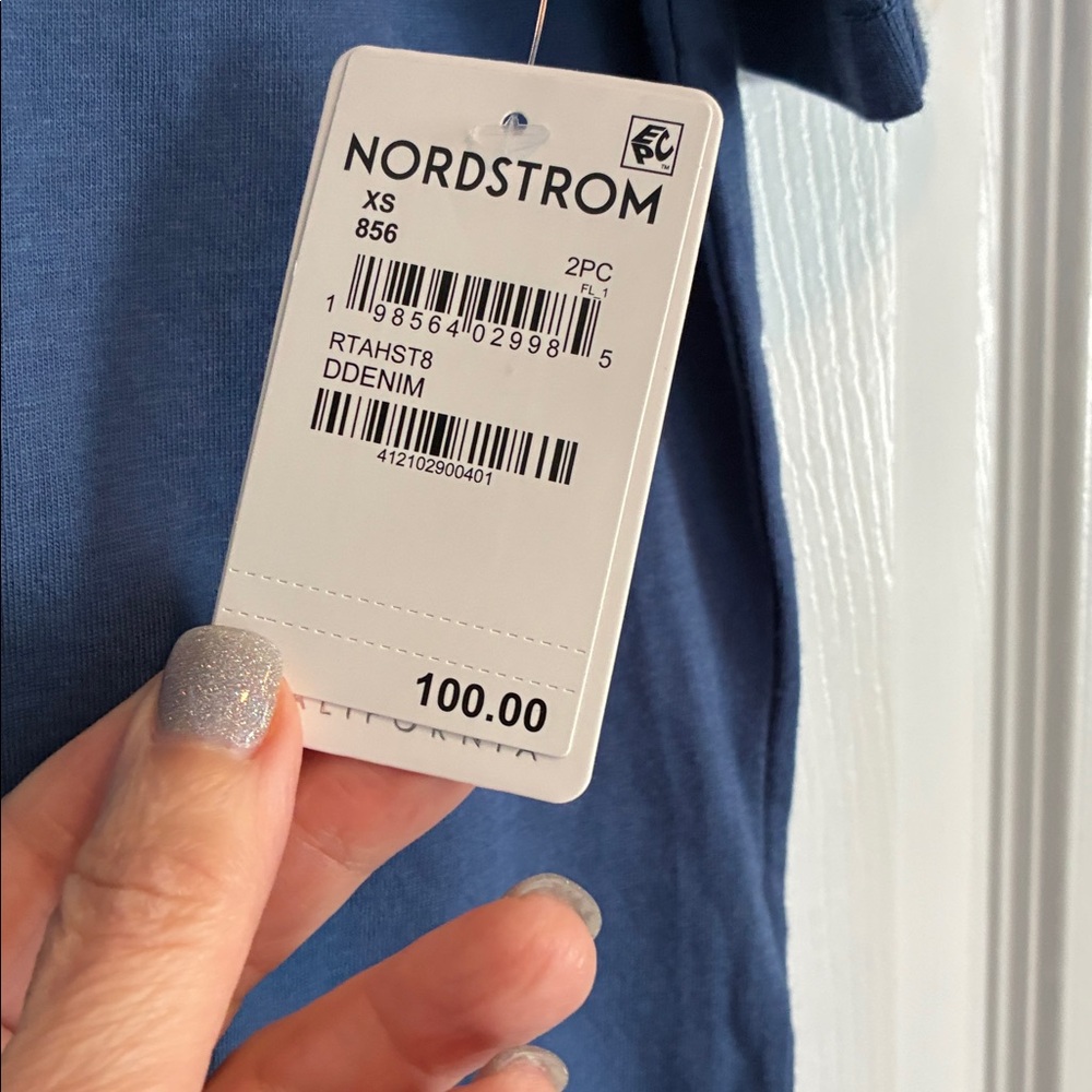 P.J. Salvage Ringer / Varsity Short Sleeve T-shirt New with tags from Nordstrom - Picture 7 of 9